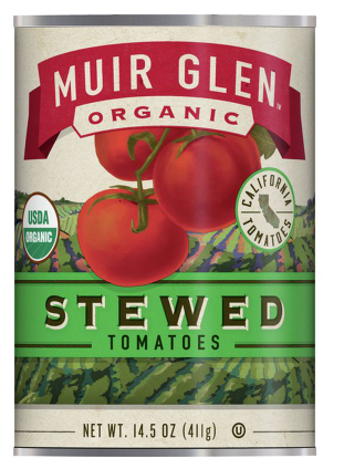 Muir Glen Organic Stewed Tomatoes- 14.5 oz.