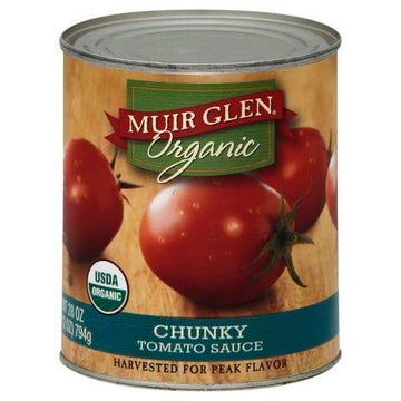 Muir Glen Organic Tomato Sauce, Chunky - 28 oz.