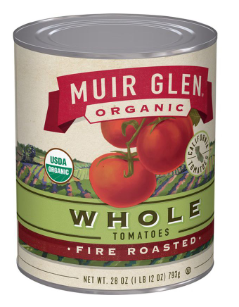 Muir Glen Organic Whole Fire Roasted Tomatoes- 28 oz