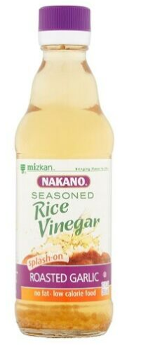 Nakano  Seasoned Rice Vinegar Roasted Garlic- 12 fl oz.