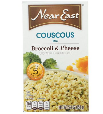 Near East Couscous Mix, Broccoli & Cheese - 5.4 oz.