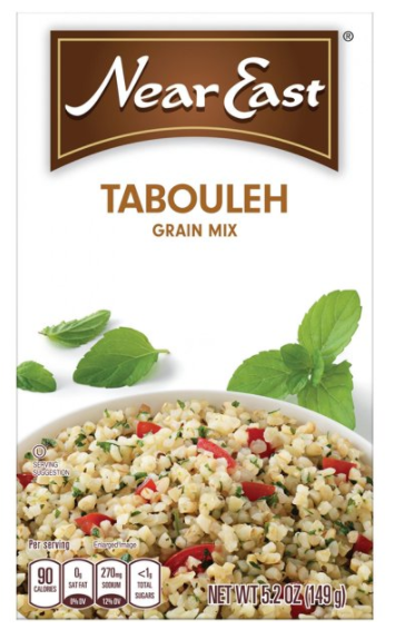 Near East Whole Grain Tabouleh Grain Salad Mix- 5.25 oz.
