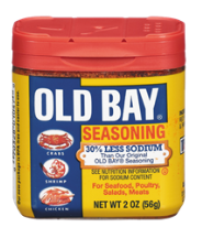 Old Bay 30% Less Sodium- 2 oz.