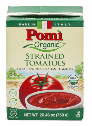 Pomi Organic Strained Tomatoes- 26.46 oz