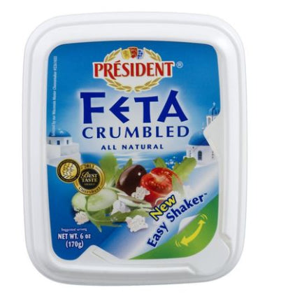 President Feta, Crumbled - 6 Ounces