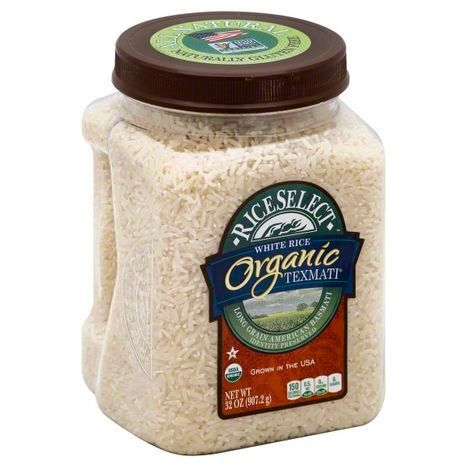RiceSelect Organic White Rice, Long Grain American Basmati - 32 oz ...