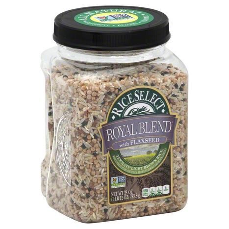 RiceSelect Royal Blend, with Flaxseed - 28 Ounces