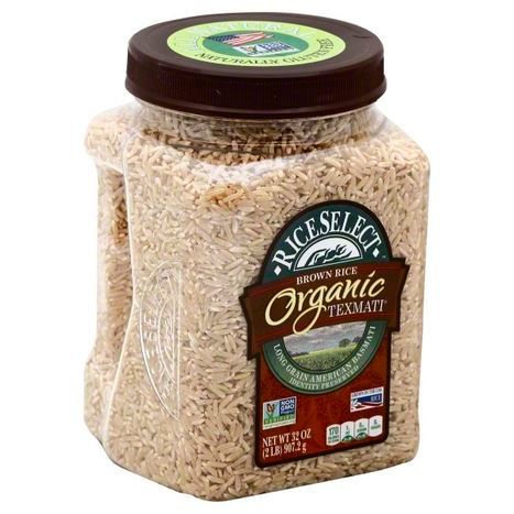 RiceSelect Texmati, Brown Rice, Organic - 32 Ounces