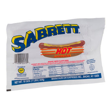 Sabrett® Hot Sausage - 16 ozs (1 lbs) / 5 ct
