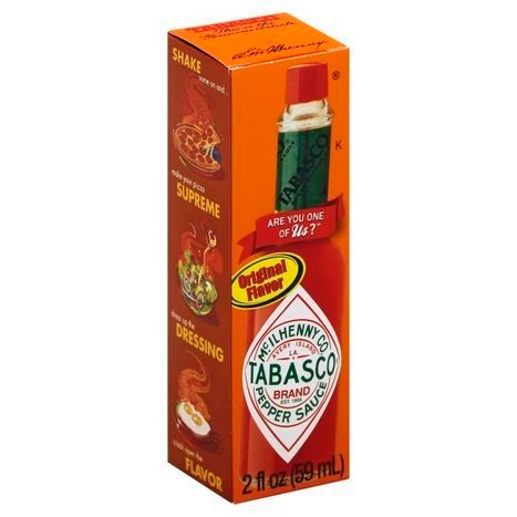 Tabasco Pepper Sauce, Original Flavor - 2 Ounces