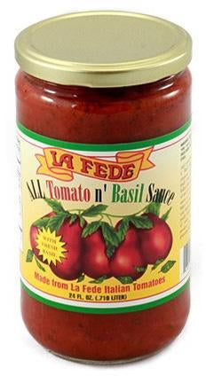 La Fede Tomato n Basil Sauce 24oz