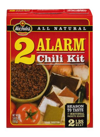 Wick Fowlers Chili Kit, 2 Alarm, Texas Style - 1 Each