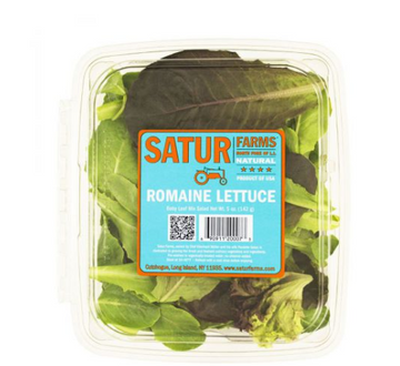 Satur Farms Baby Romaine Lettuce 5oz