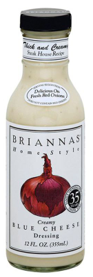 briannas blue cheese dressing Brianna's Salad Dressing Pick N Mix - Choose From 6+ Flavours | American Creamy Balsamic Caesar Blue Cheese Dijon Honey Mustard Ranch More - Pack of 6 X 355ml