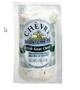 Montchevre Cheese, Fresh Goat, Mediterranean Herbs & Garlic - 4 Ounces