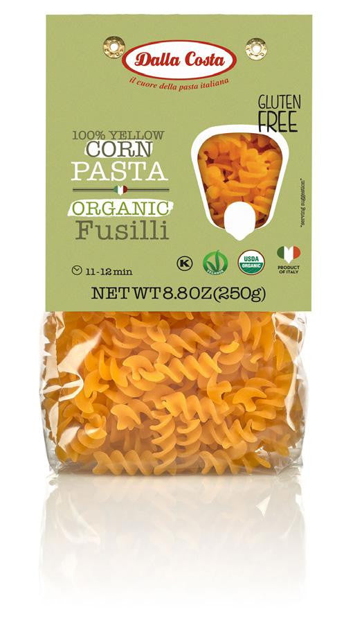 Dalla Costa Corn Fussili  Organic Pasta8.8oz