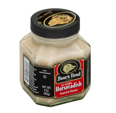 Boar’s Head Horseradish Grated in Vinegar 9oz