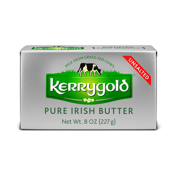 Kerrygold Butter, Pure Irish, Unsalted - 8 Ounces