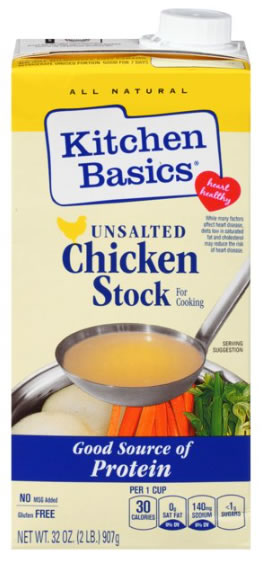 Kitchen Basics Unsalted Chicken Stock  - 32 fl oz.
