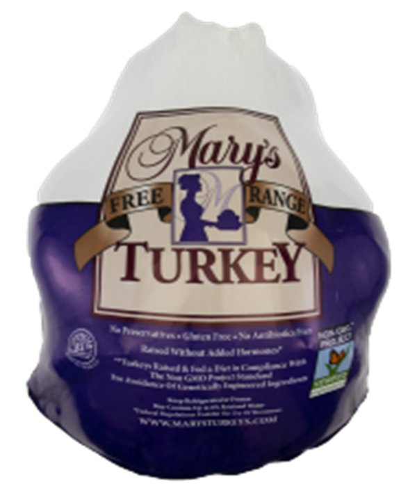 Mary's Organic Whole Turkey. Frozen