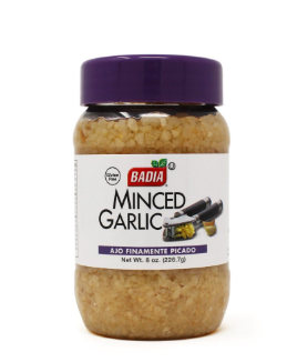 Badia Minced Garlic in Water 8oz