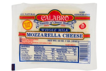Calabro Mozzarella Cheese Whole Milk