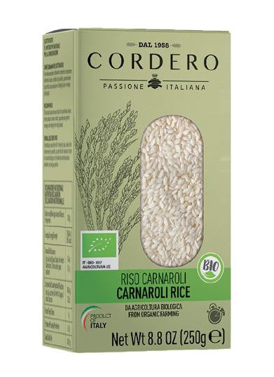 Cordero Organic Carnaroli Rice- 8.8 oz.