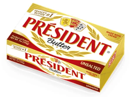 President Butter, Unsalted - 7 Ounces