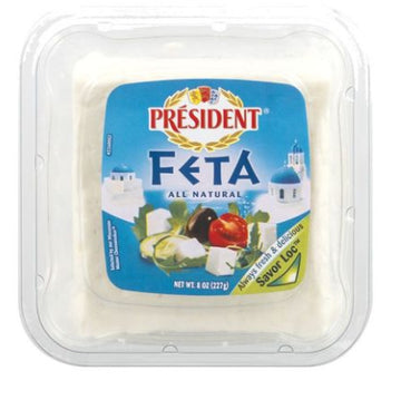 President Cheese, Feta - 8 Ounces