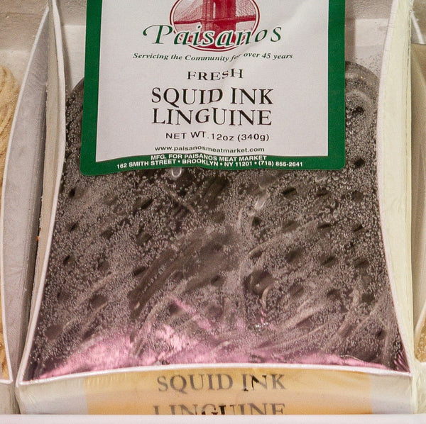 Fresh Squid Ink Linguine - 12oz
