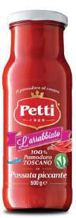 Petti Strained Tomatoes with Chili 17.5oz