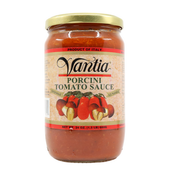 Vantia Porcini Tomato Sauce 24oz